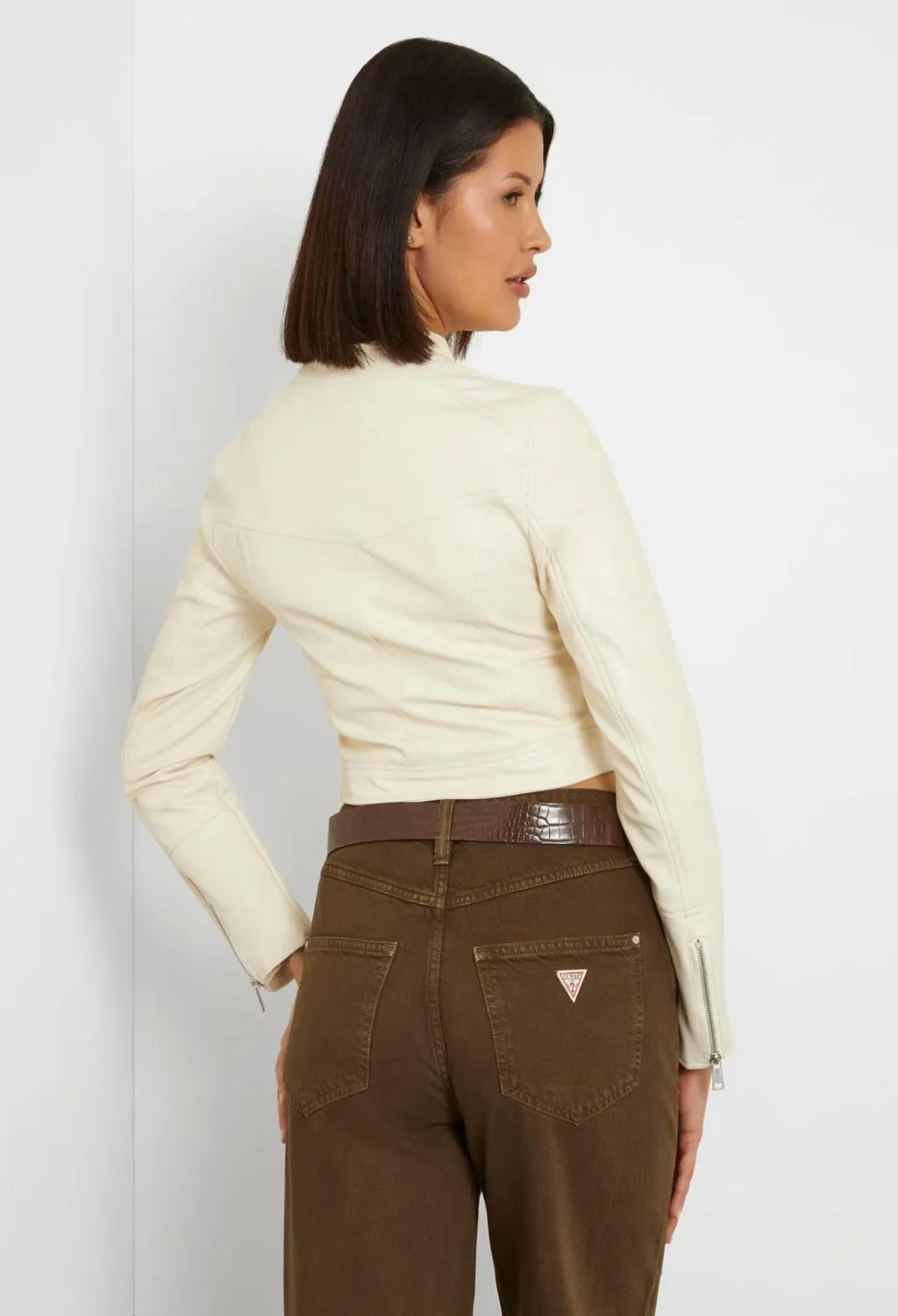 GUESS  biker beige