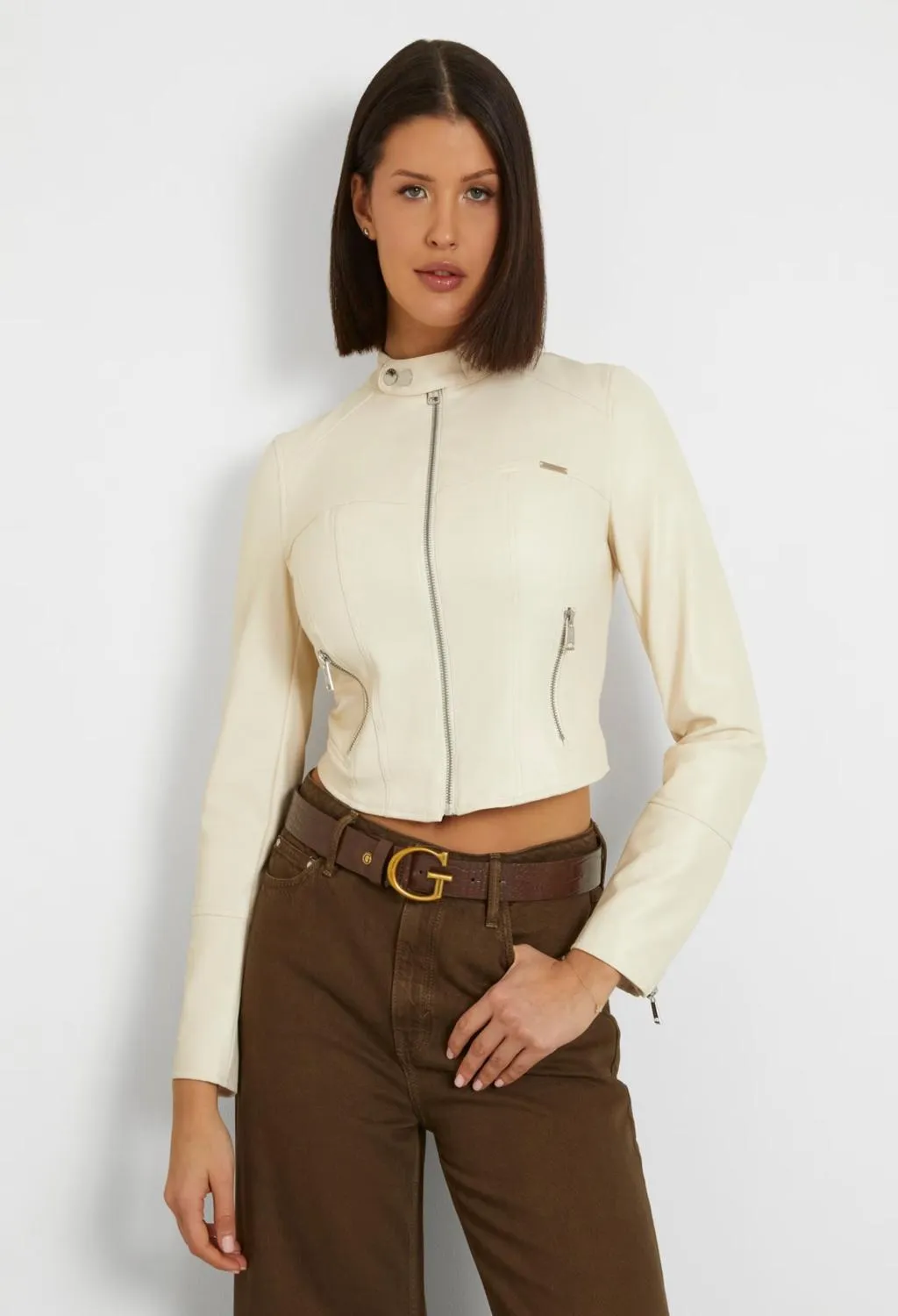 GUESS  biker beige