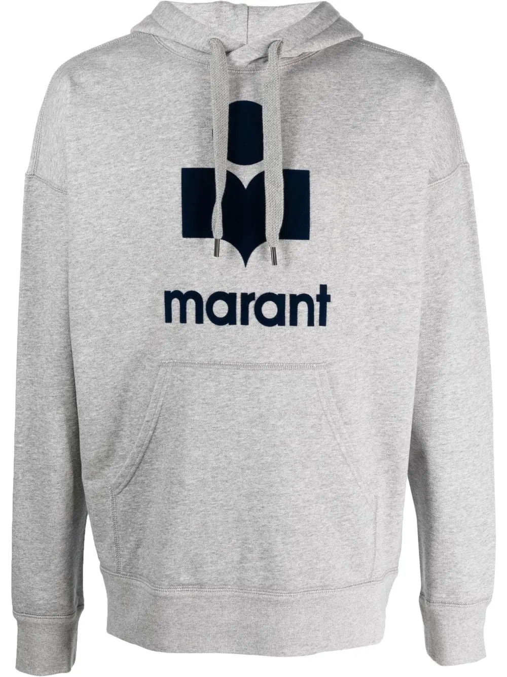 hoodie grigia con logo