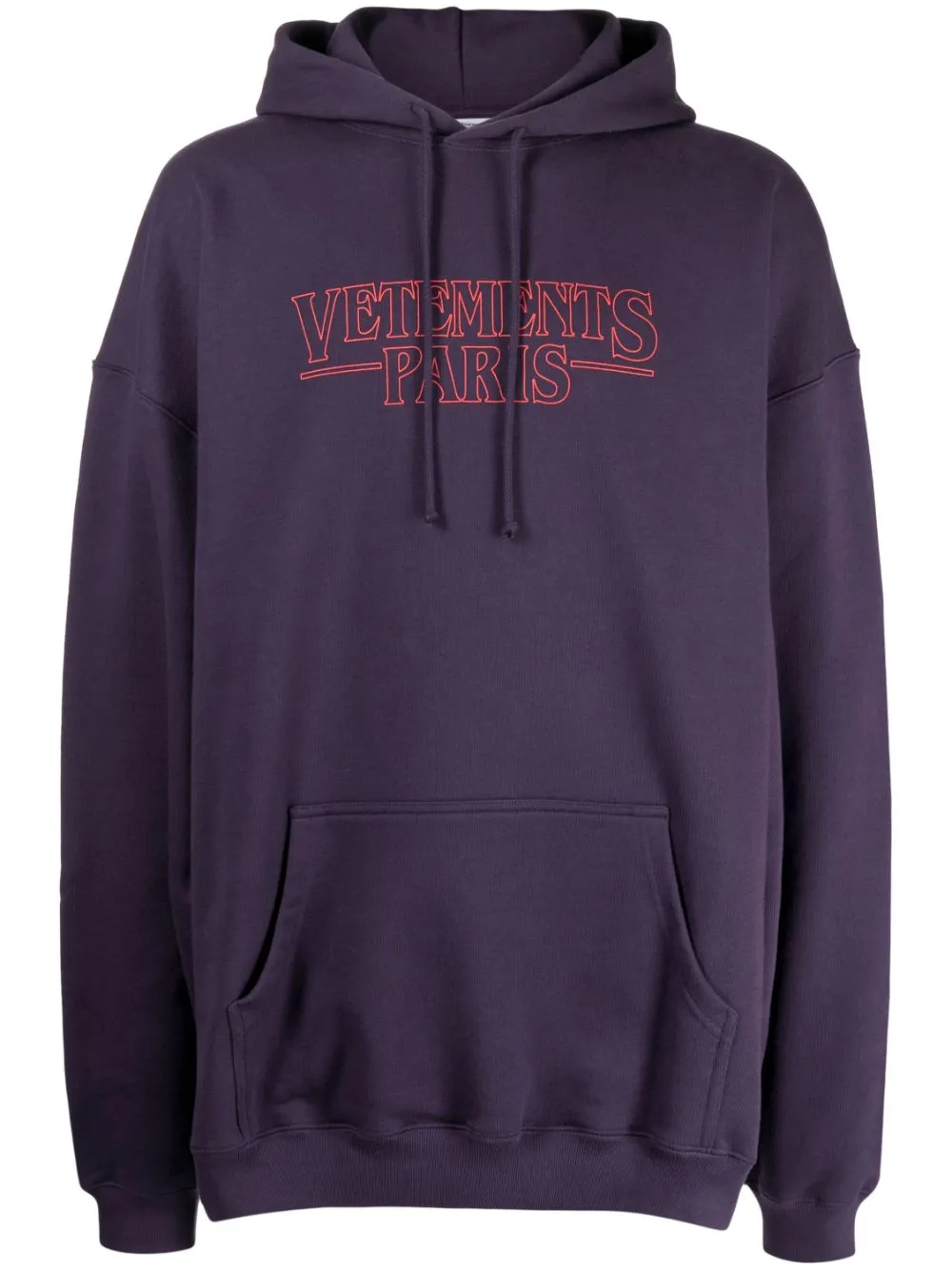 hoodie viola con logo