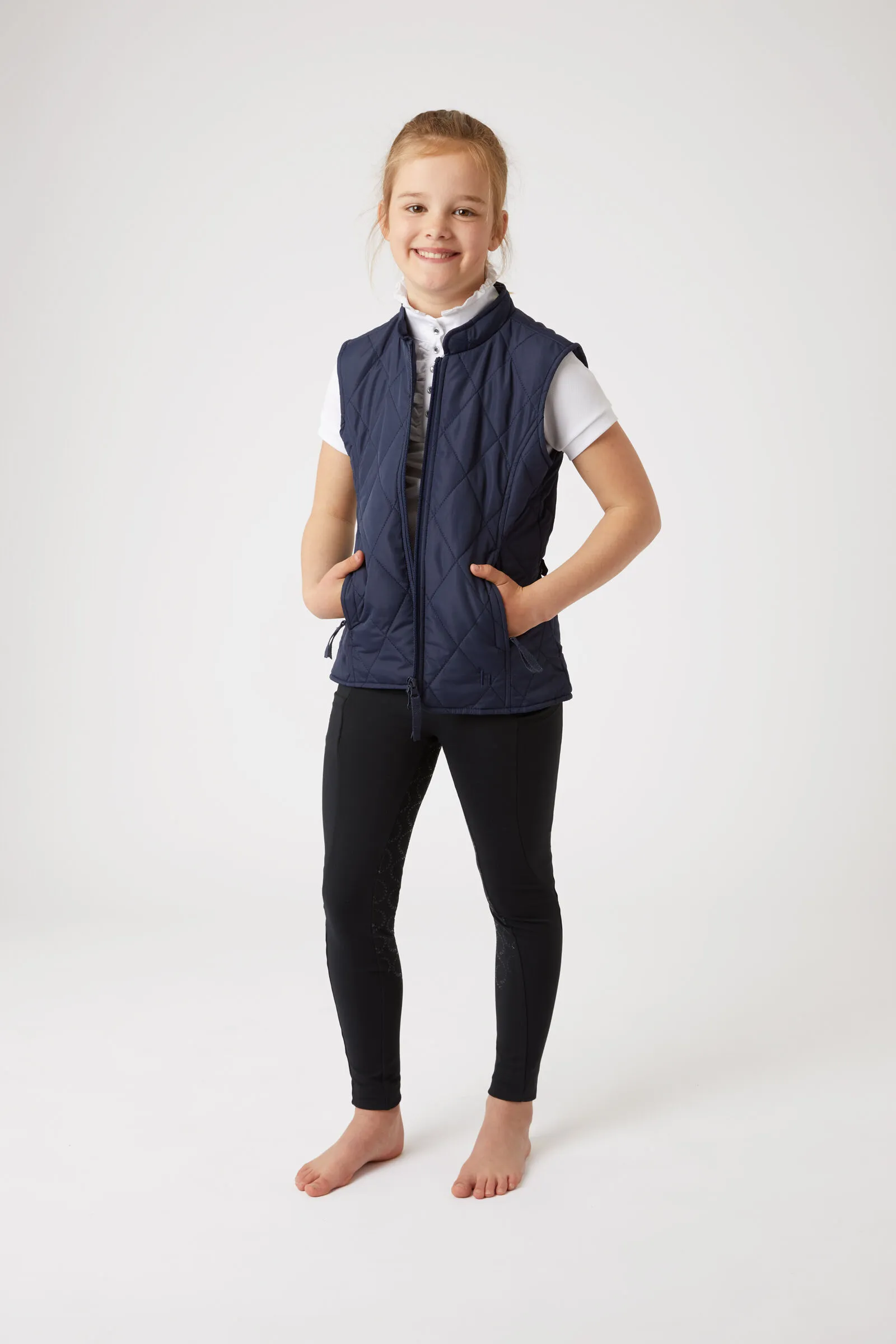 Horze Gilet trapuntato classico da bambini