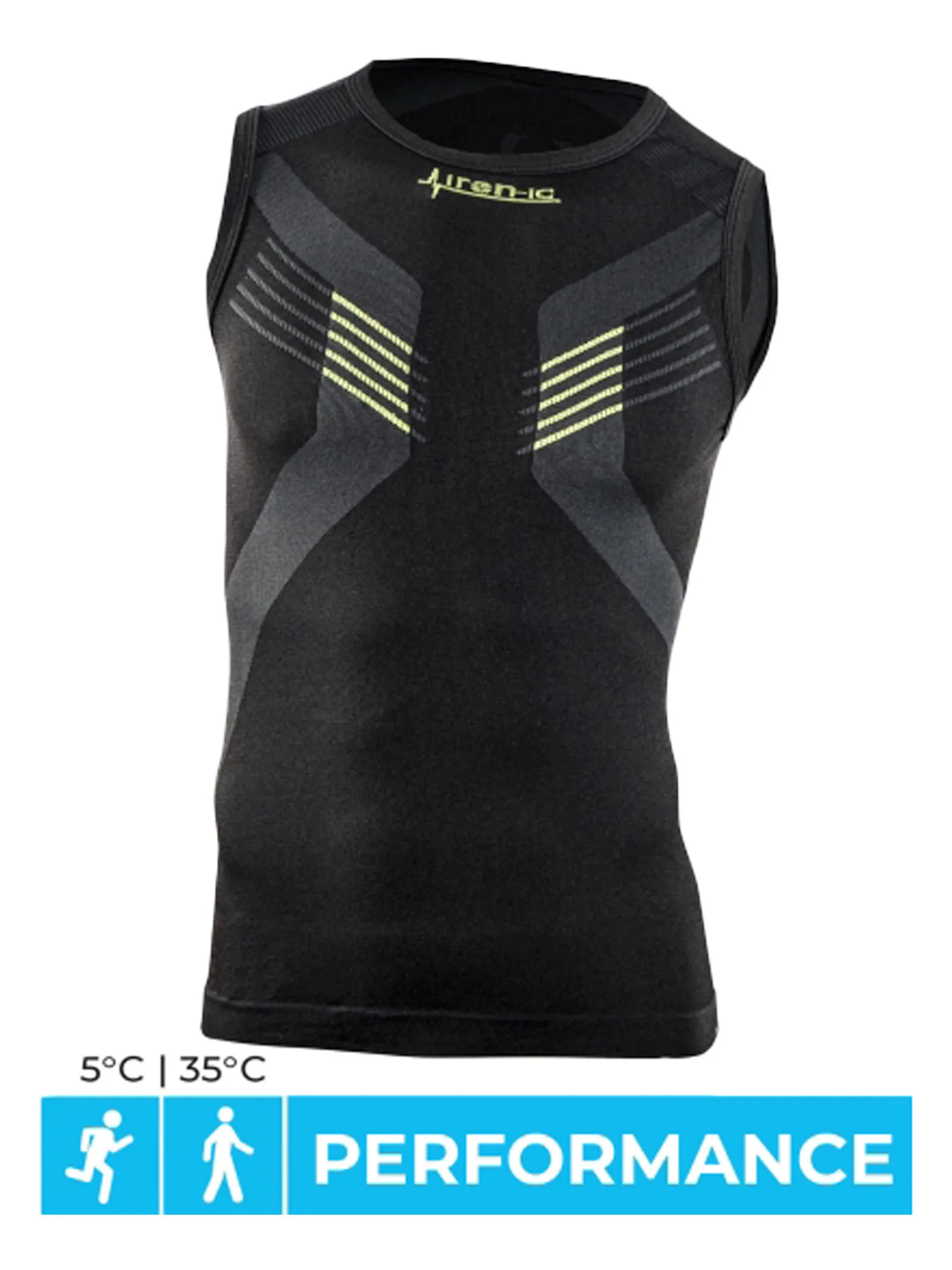 Iron-Ic Perfomance Light 5.0 Maglia Termica Smanicata Uomo