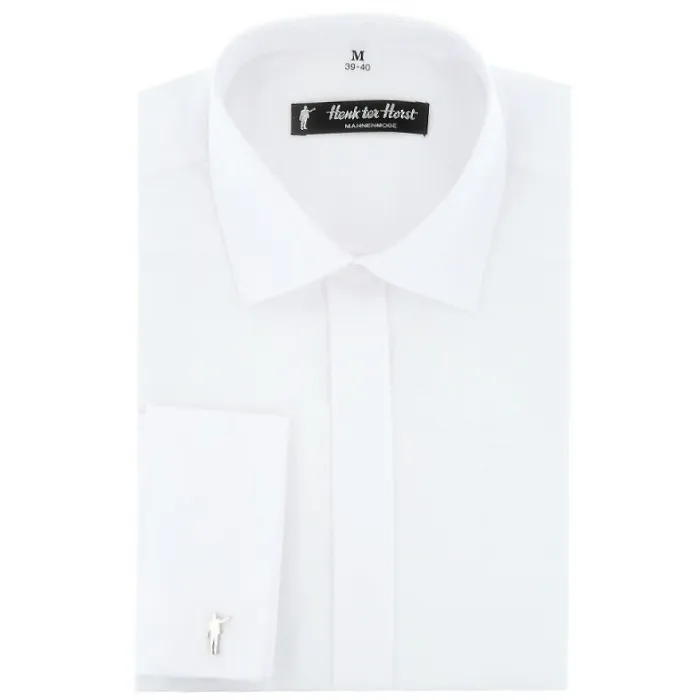 Jacqueth in doppio cuffia, bianco