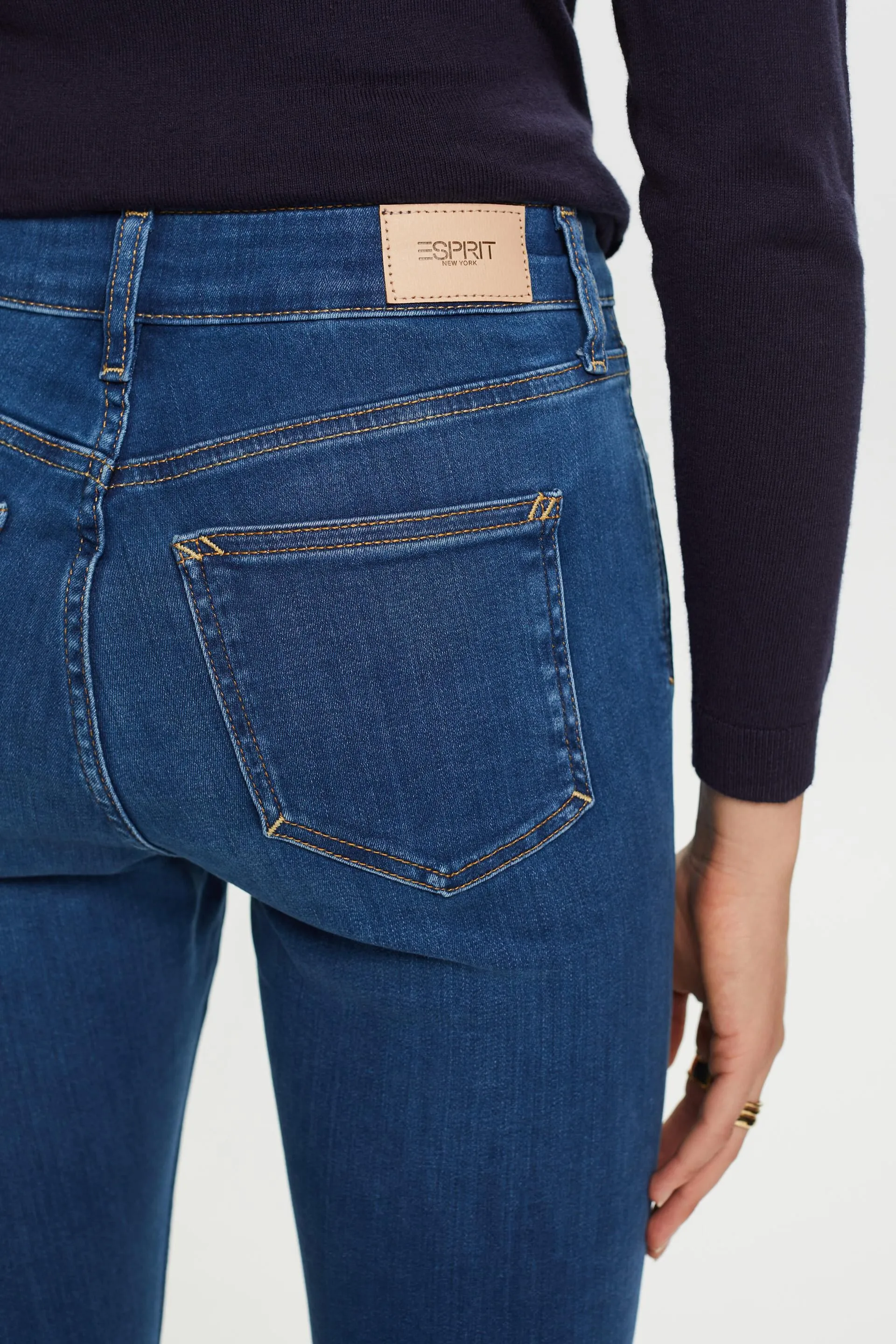 Jeans skinny a vita alta