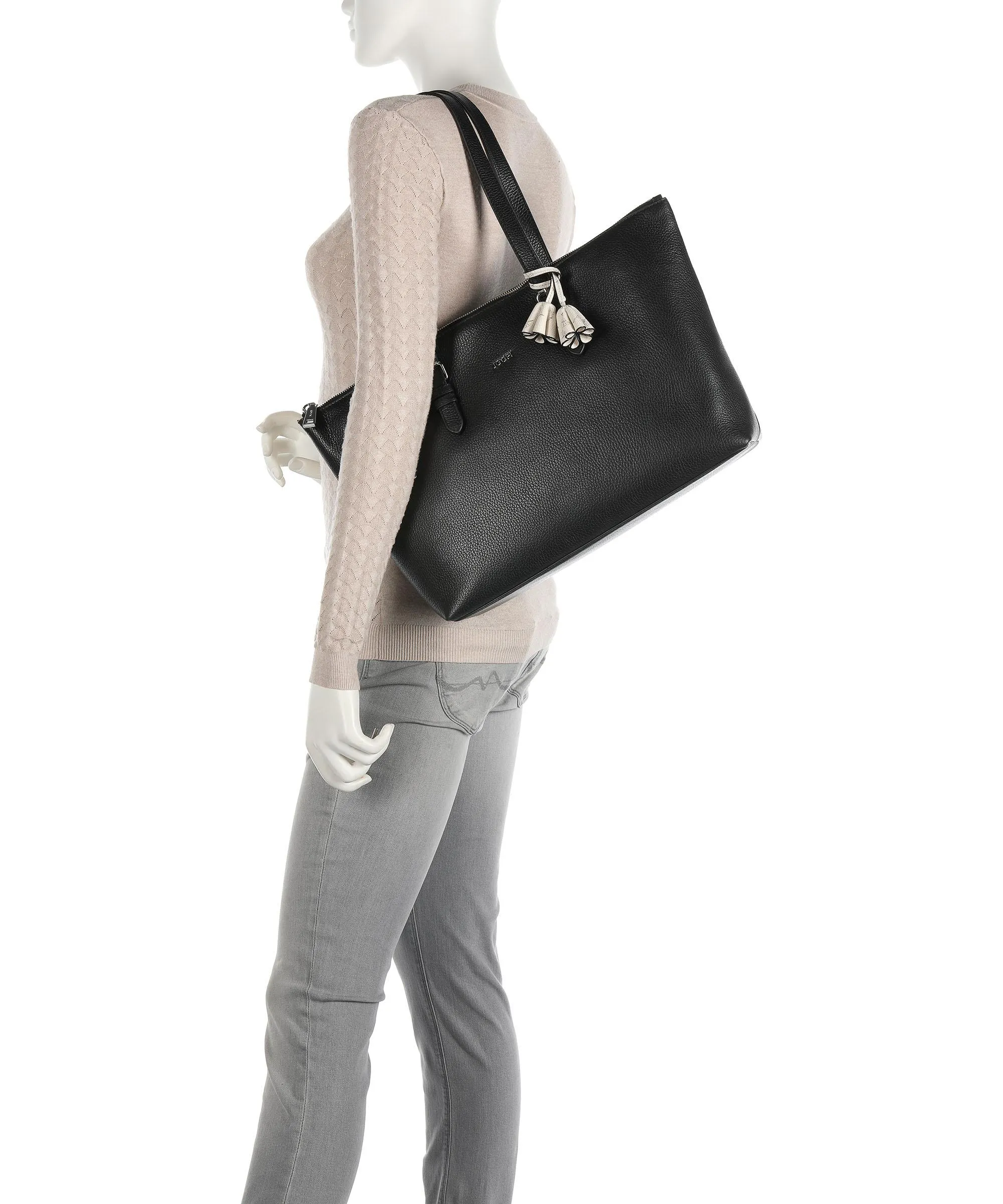  JOOP! chiara 2.0 Marla Borsa shopper pelle granulata nero  