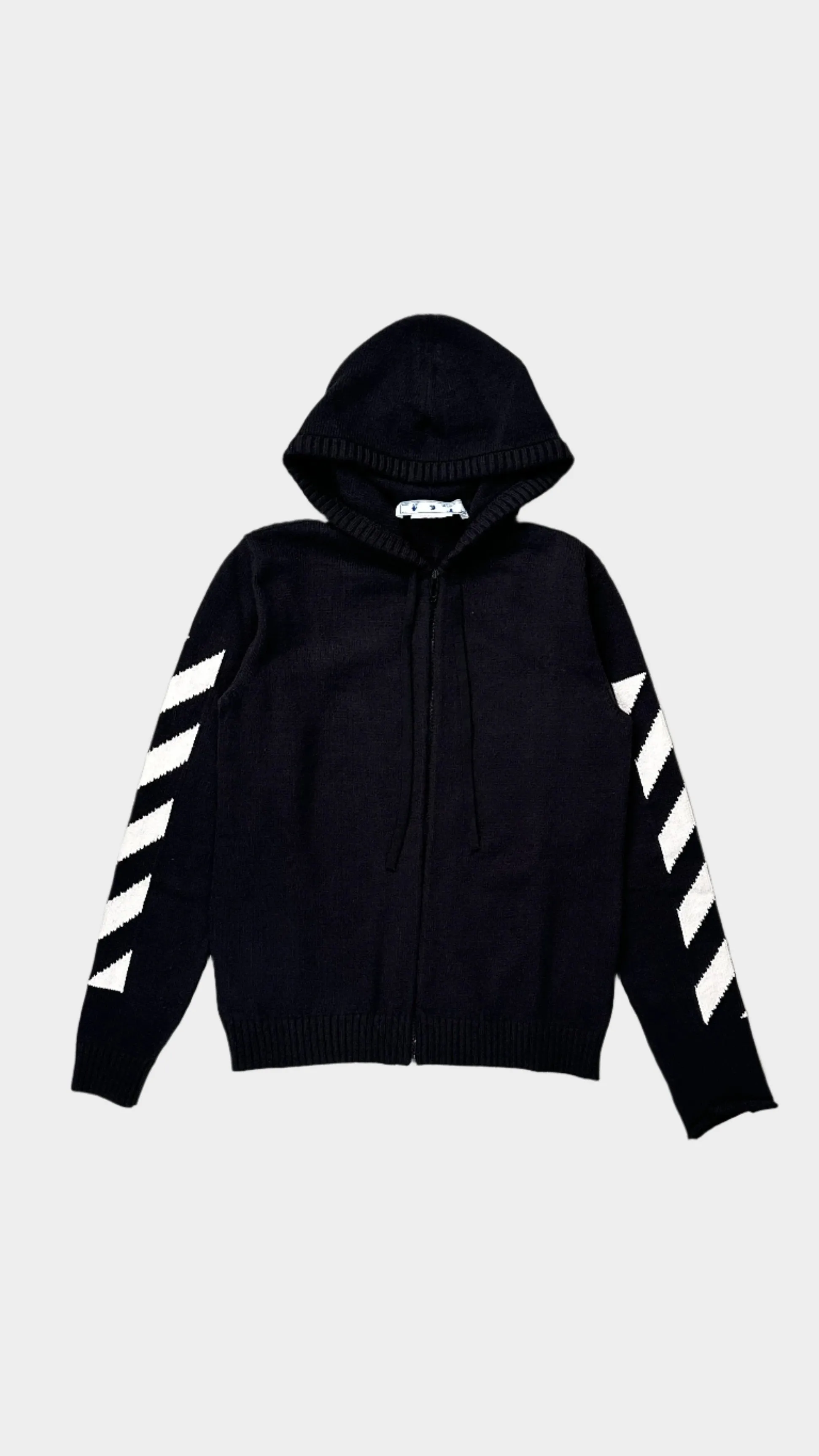 Knitted Zip Hoodie