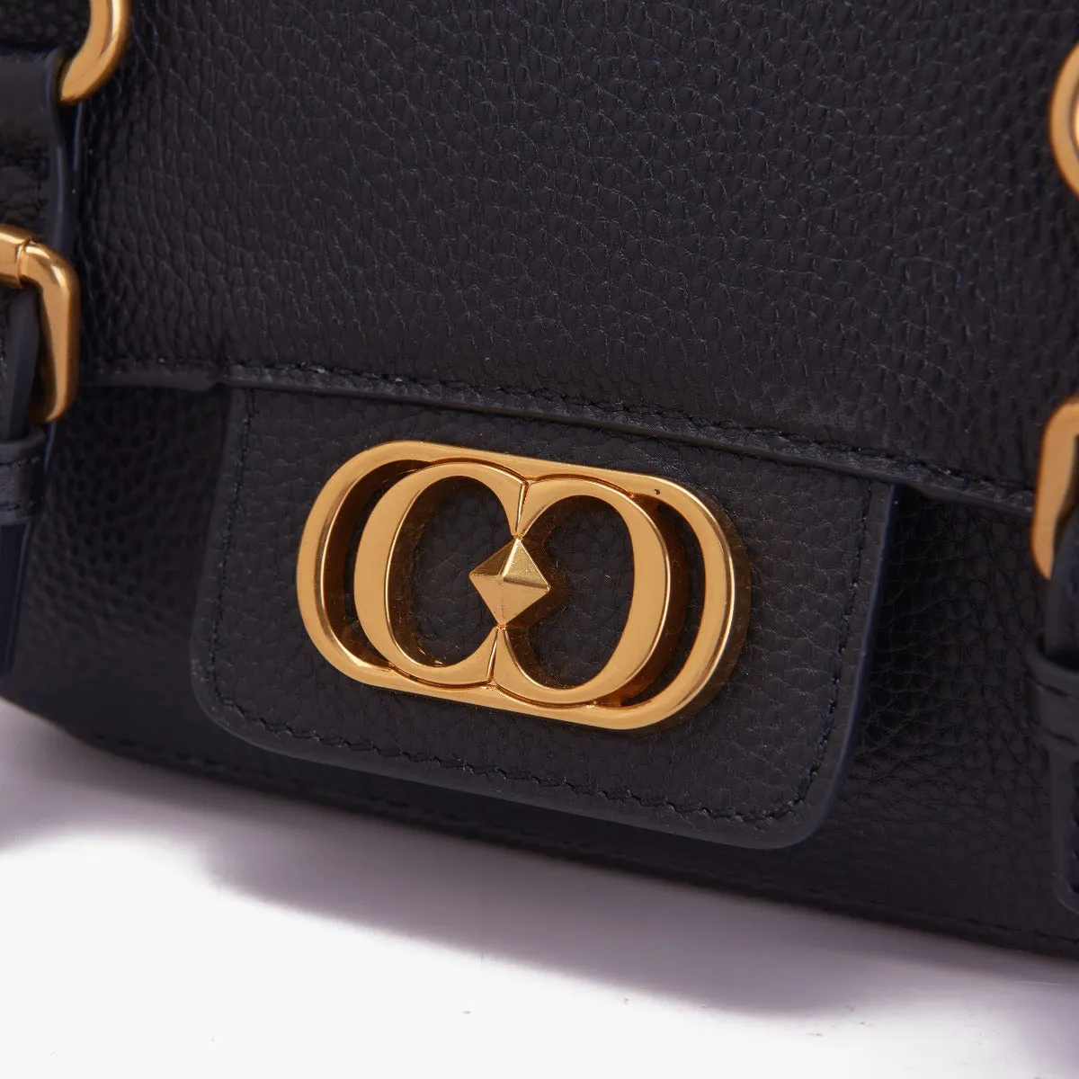 LA CARRIE BAG - BORSA SHOPPING MINI ATENA NERA
