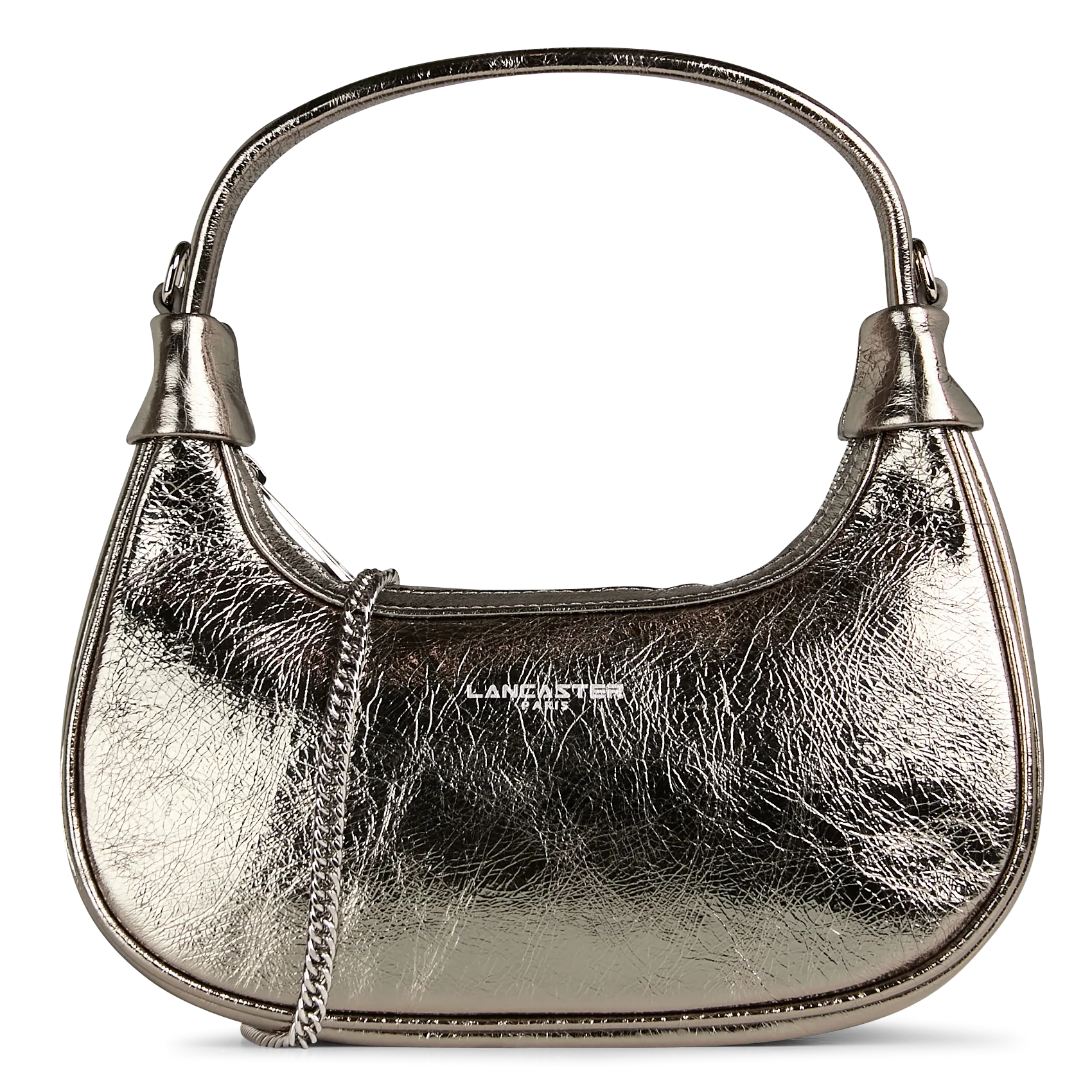  LANCASTER PARIS   AURA - Borsa a mano in pelle | Argento 