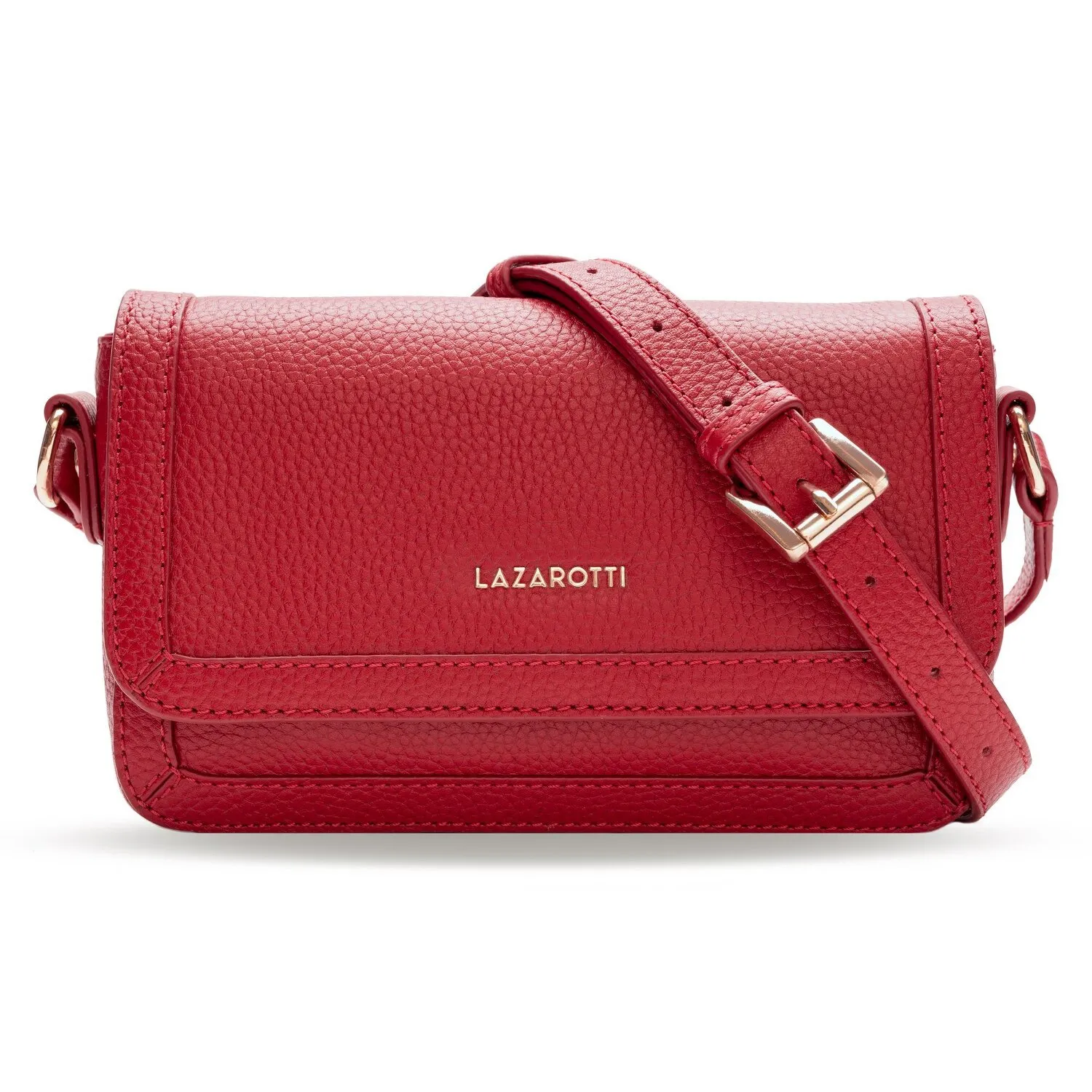 Lazarotti Bologna Leather Borsa a tracolla Pelle 21 cm