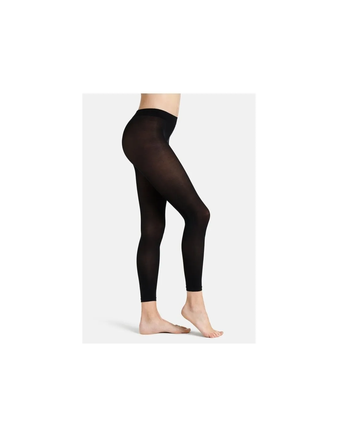LEGGINGS COPRENTI E SOTTILI IN COTONE BIOLOGICO GOTS