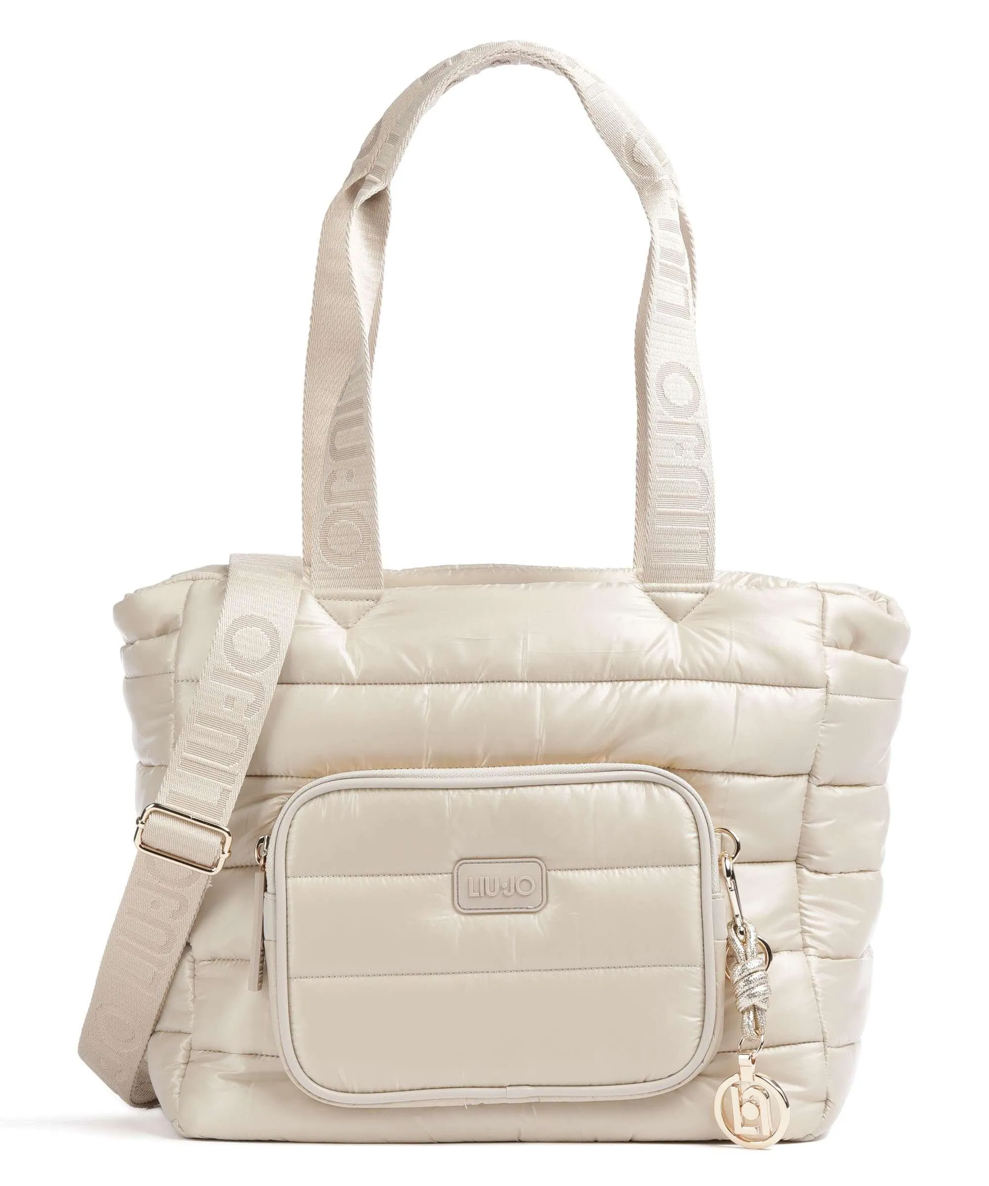  Liu Jo Borsa shopper 13″ nylon beige  