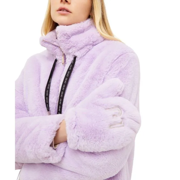 Liu Jo Giacca Reversibile In Nylon E Pelliccia Sintetica