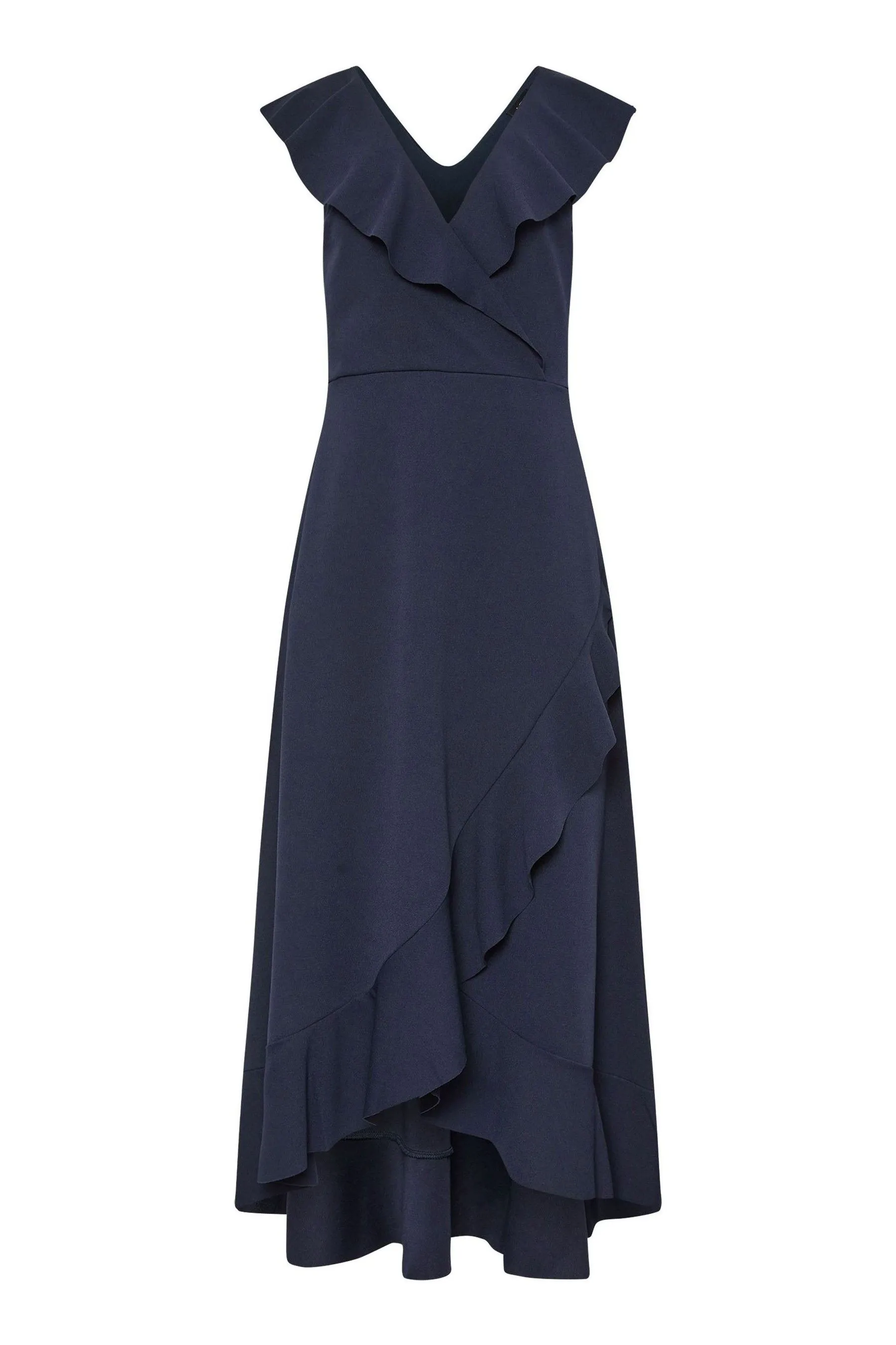 Long Tall Sally - Abito midi a portafoglio con volant