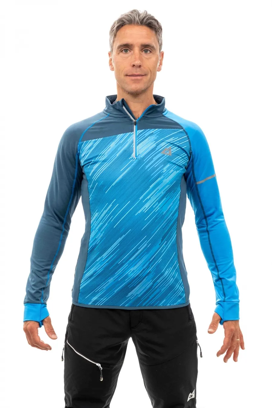 Maglia Uomo Termica Running Traspirante e Stretch