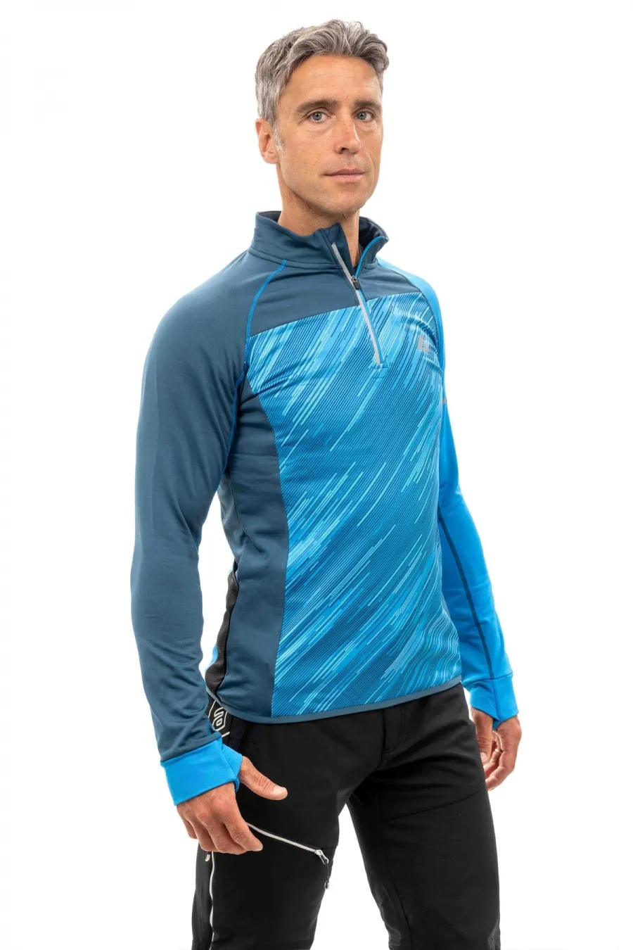 Maglia Uomo Termica Running Traspirante e Stretch