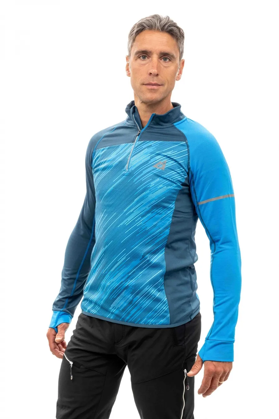 Maglia Uomo Termica Running Traspirante e Stretch