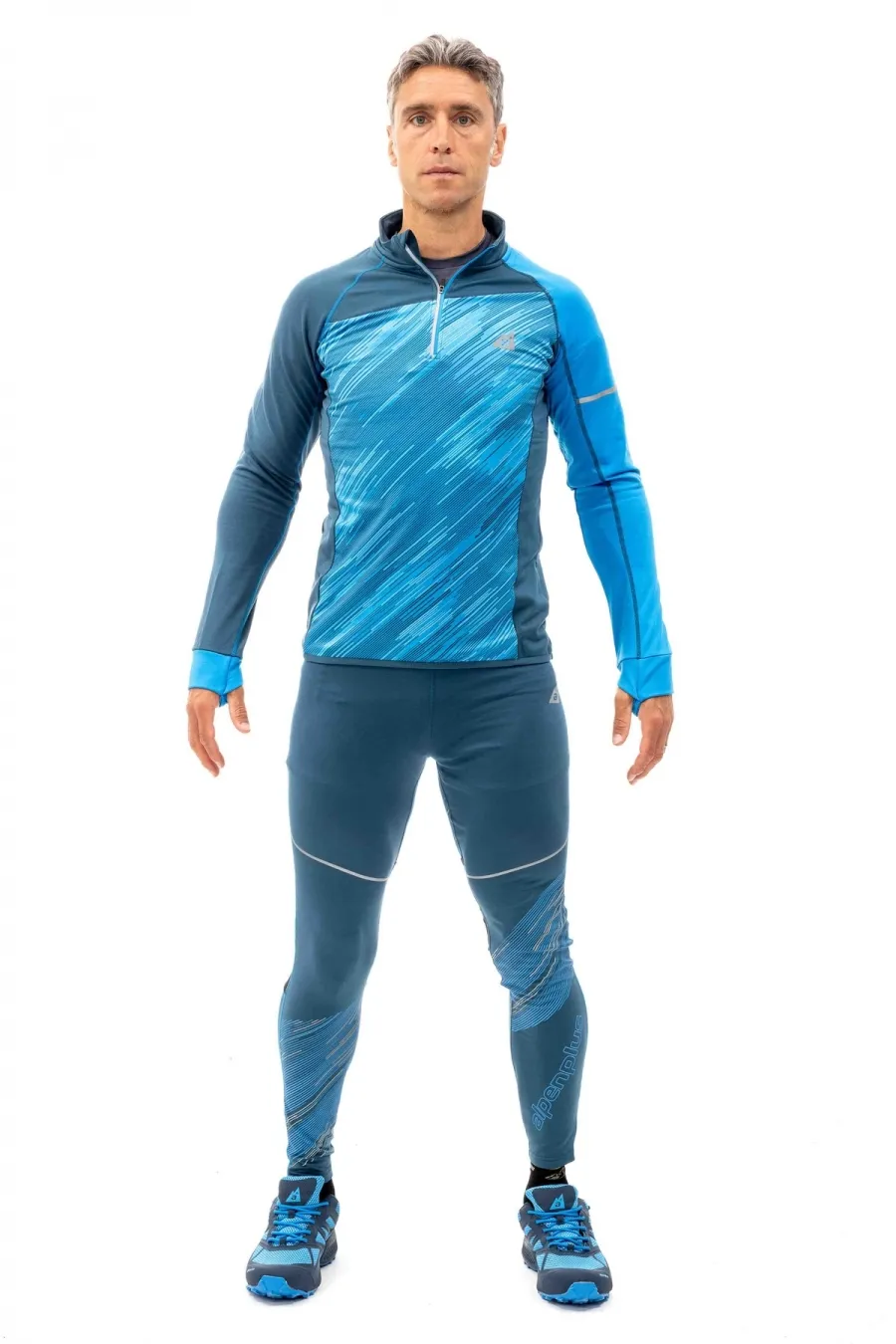 Maglia Uomo Termica Running Traspirante e Stretch