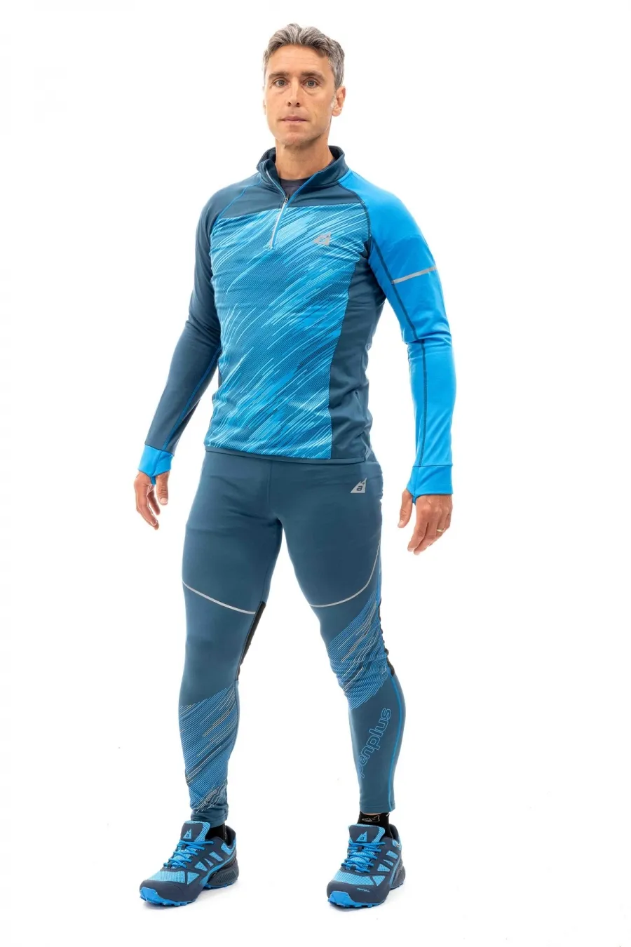 Maglia Uomo Termica Running Traspirante e Stretch