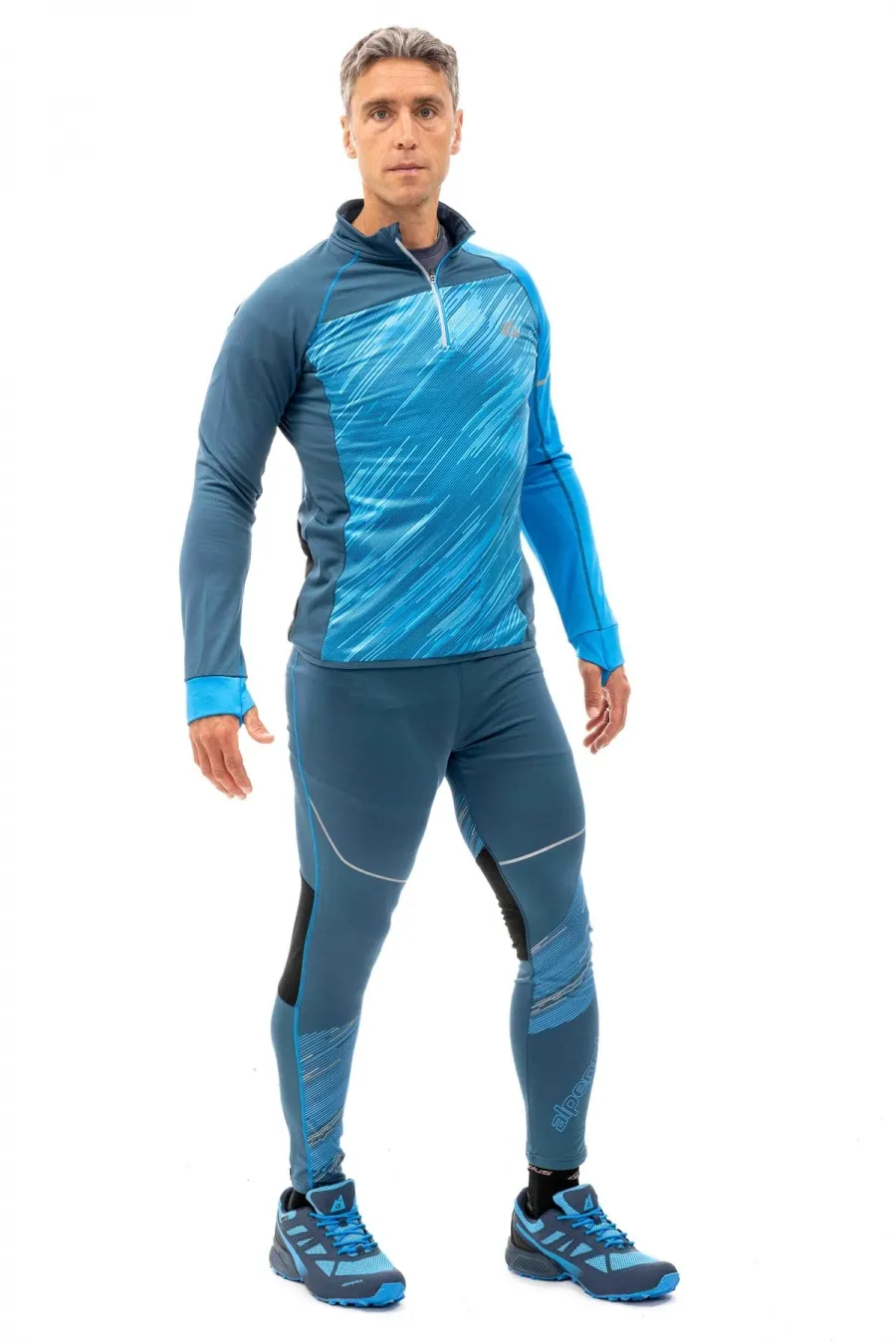 Maglia Uomo Termica Running Traspirante e Stretch