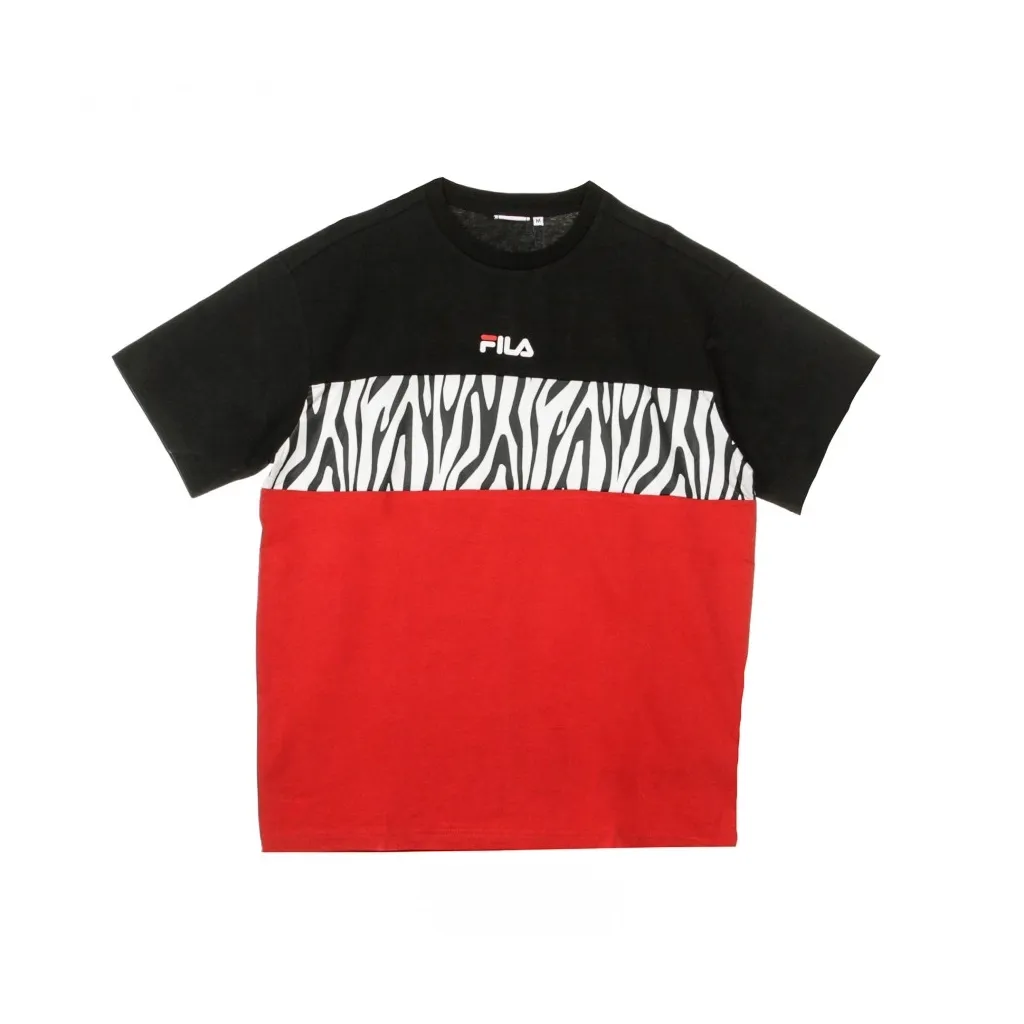 MAGLIETTA PALTI TEE BLACK/TRUE RED/BRIGHT WHITE