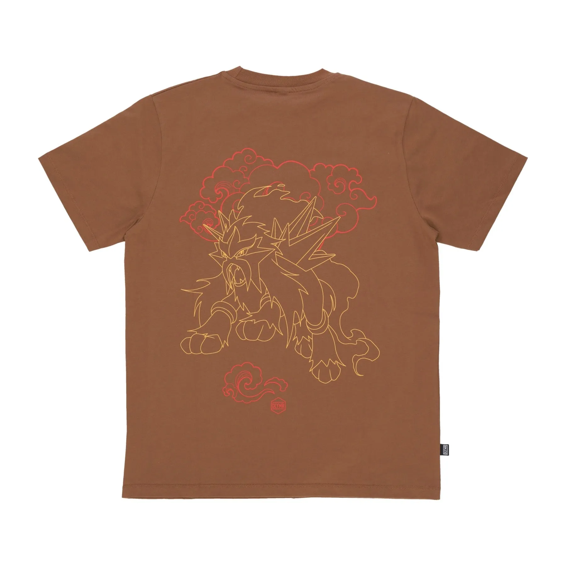 Maglietta Uomo Entei Tee X Pokemon Brown