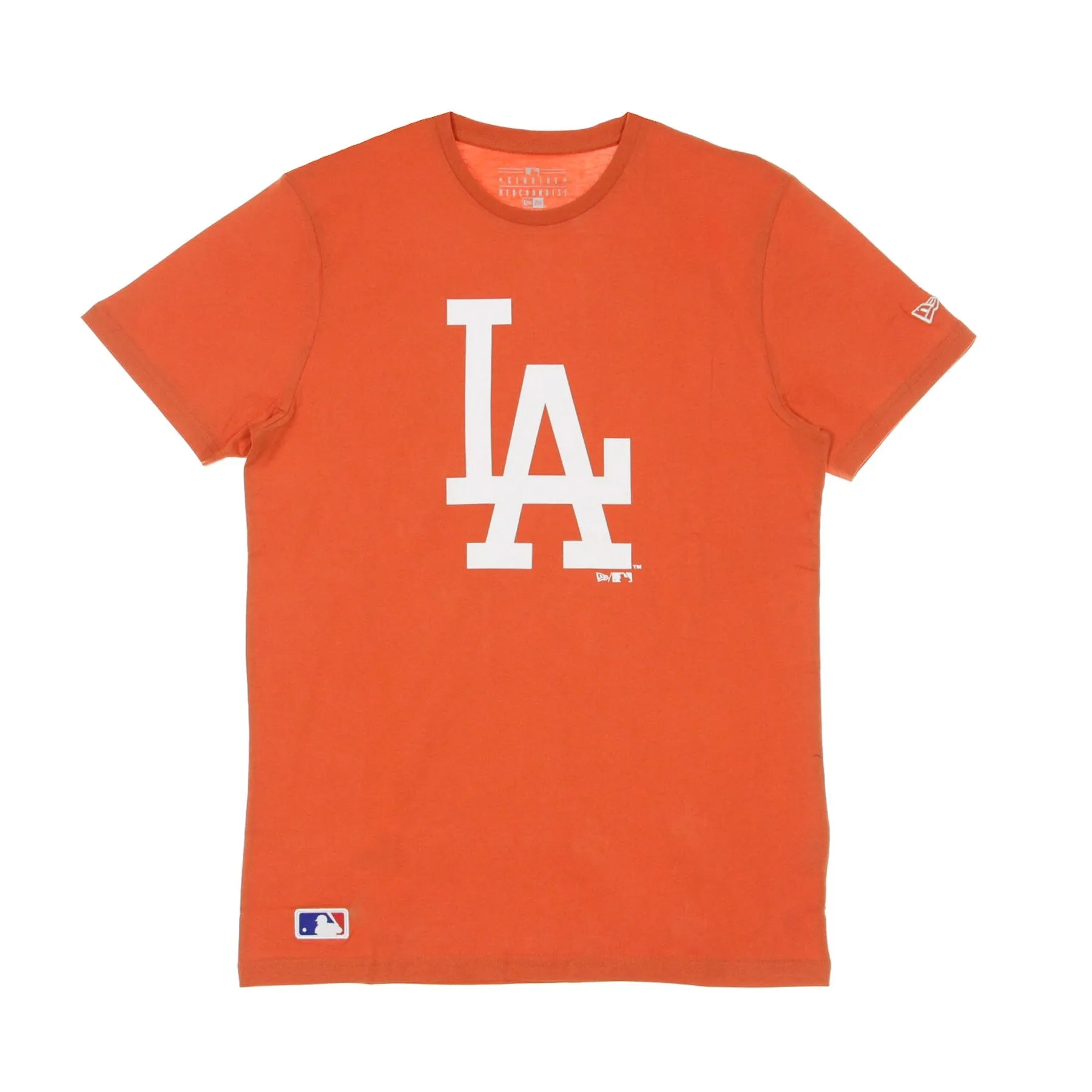 Maglietta Uomo Mlb Seasonal Team Logo Tee Losdod Fire Orange/white