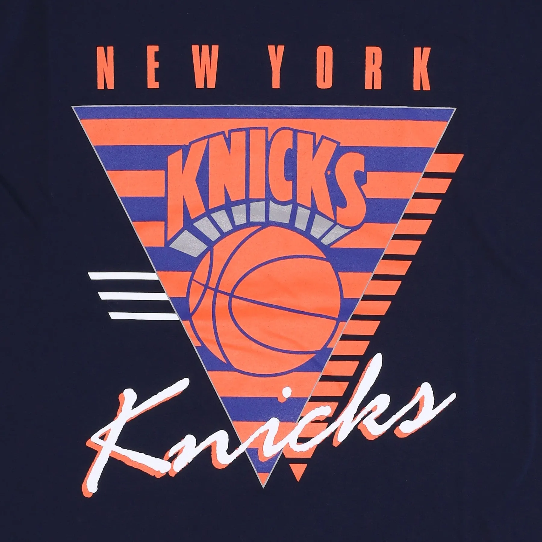 Maglietta Uomo Nba Final Seconds Tee Hardwood Classics  Neykni Navy