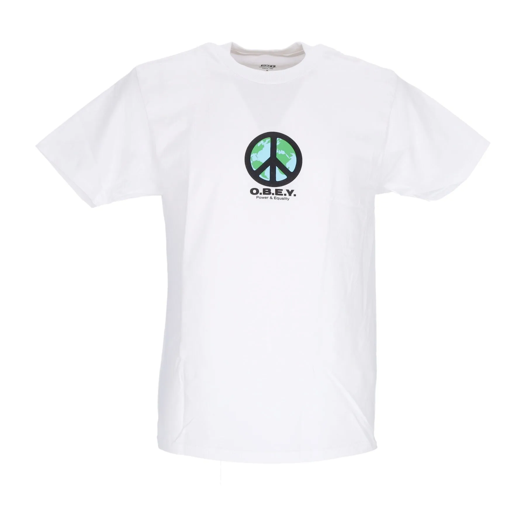 Maglietta Uomo Peace Punk Classic Tee White