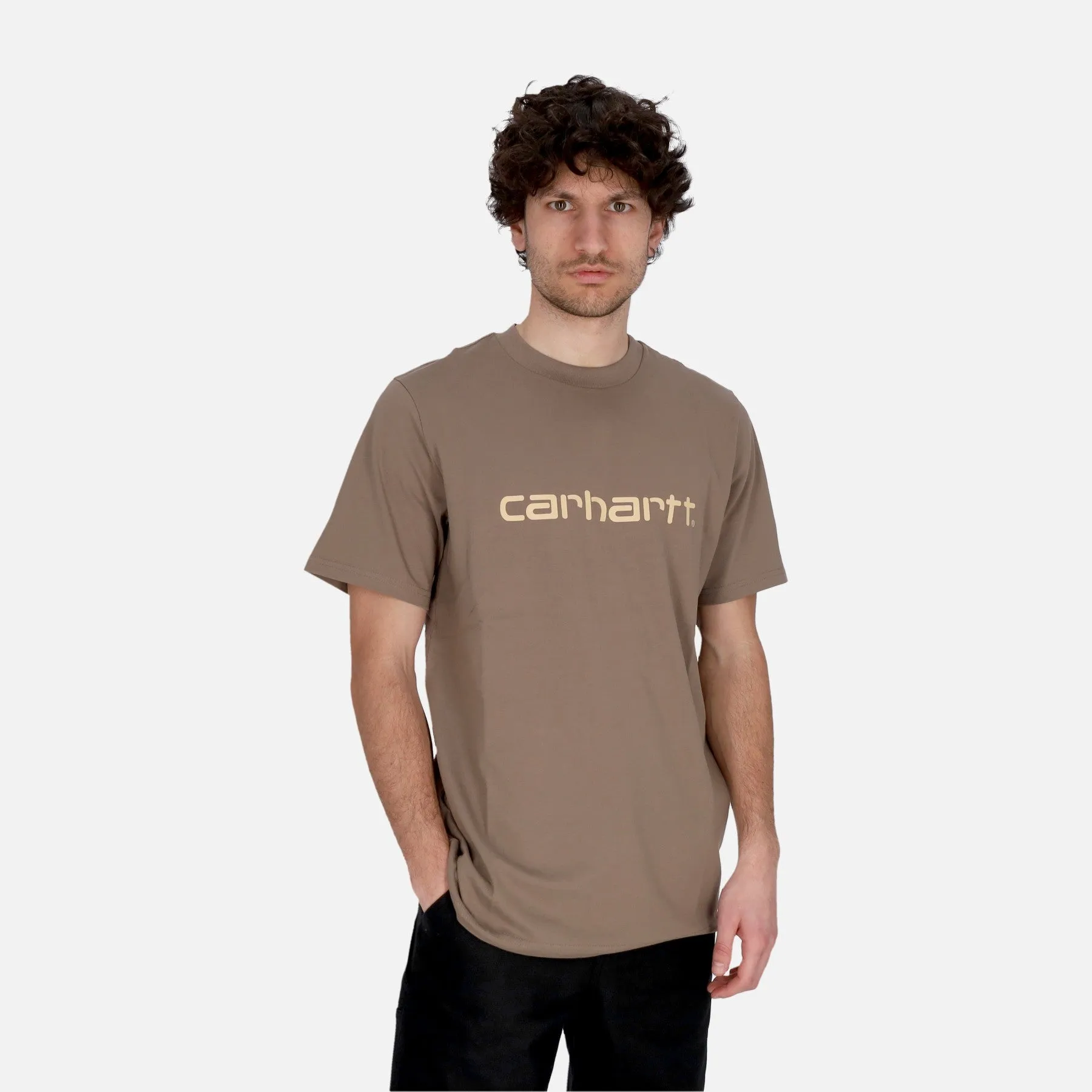 Maglietta Uomo Script Tee Branch/rattan