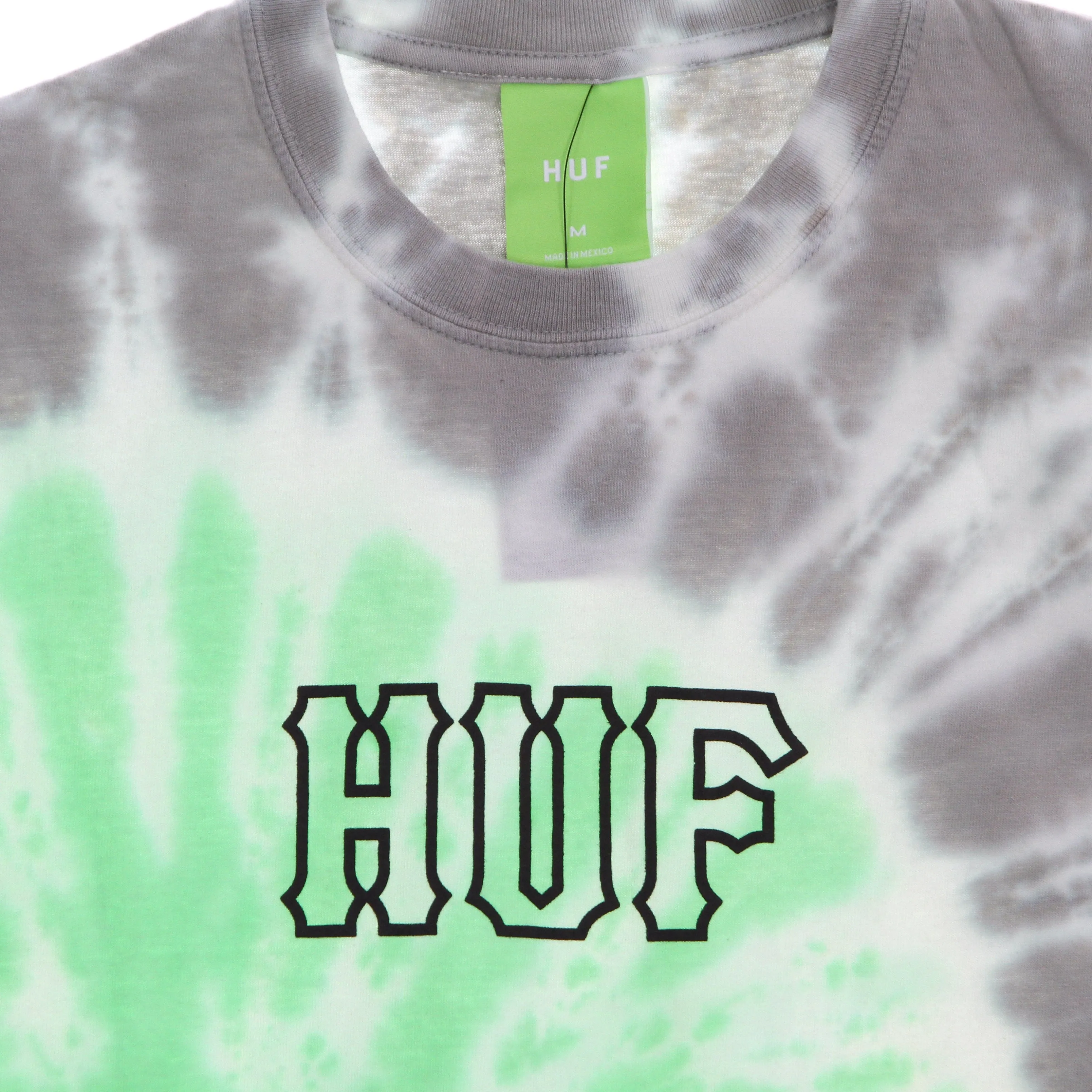 Maglietta Uomo Sf Dye Tiedye Tee Huf Green