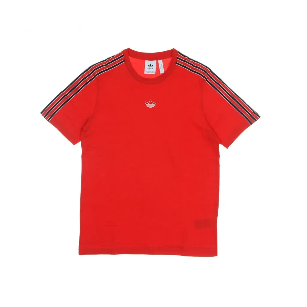 MAGLIETTA UOMO SPORT 3 STRIPES T-SHIRT VIVID RED