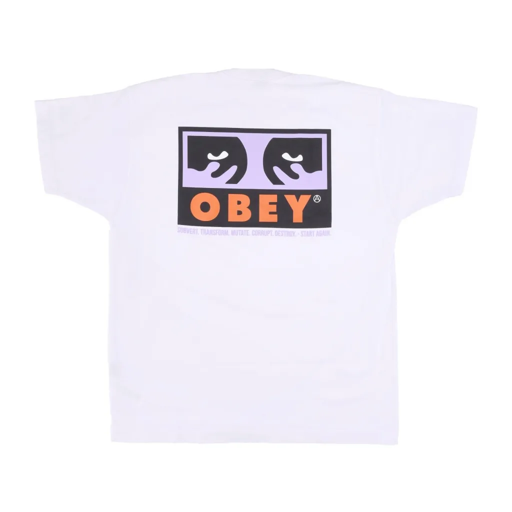 maglietta uomo subvert heavyweight classic box tee WHITE