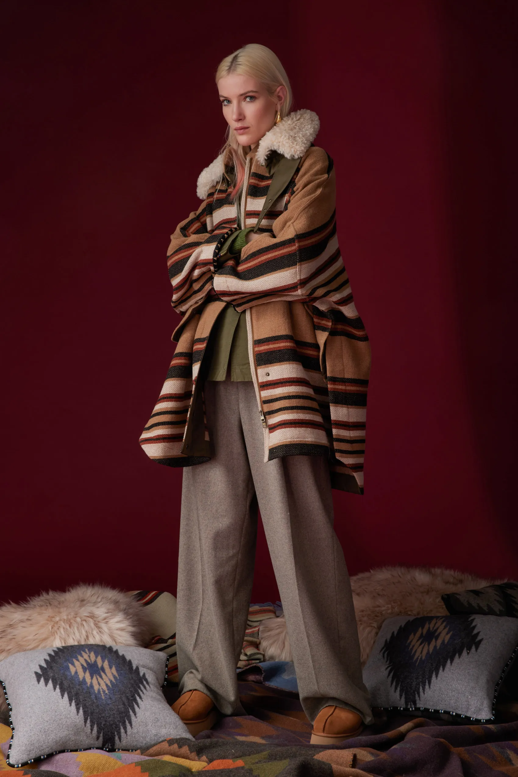 Mantella in lana 