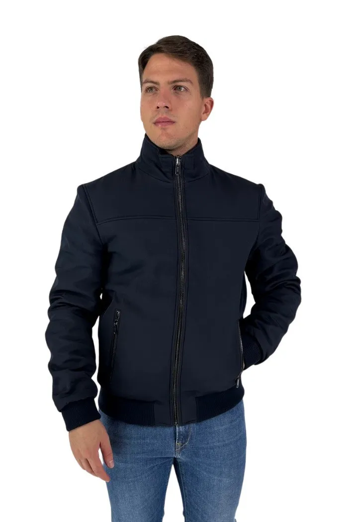 Milestone biker reversibile in vera pelle Gibson 20770 11gbsn