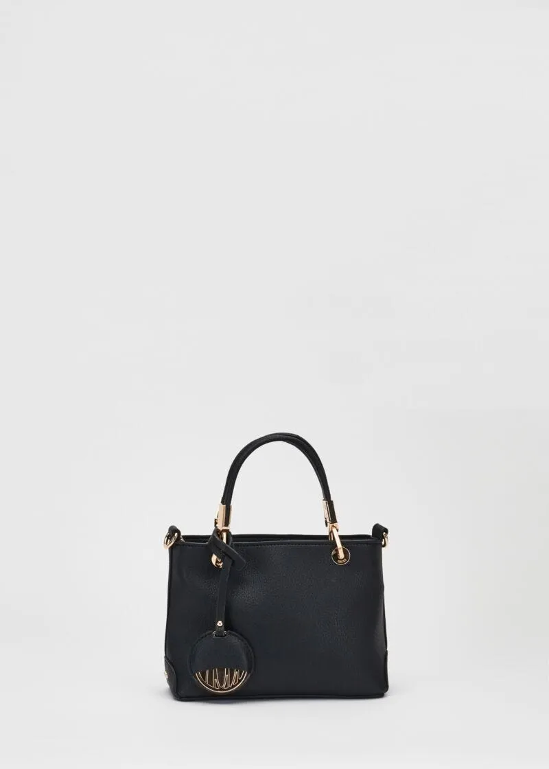 Mini bag con dettagli in metallo