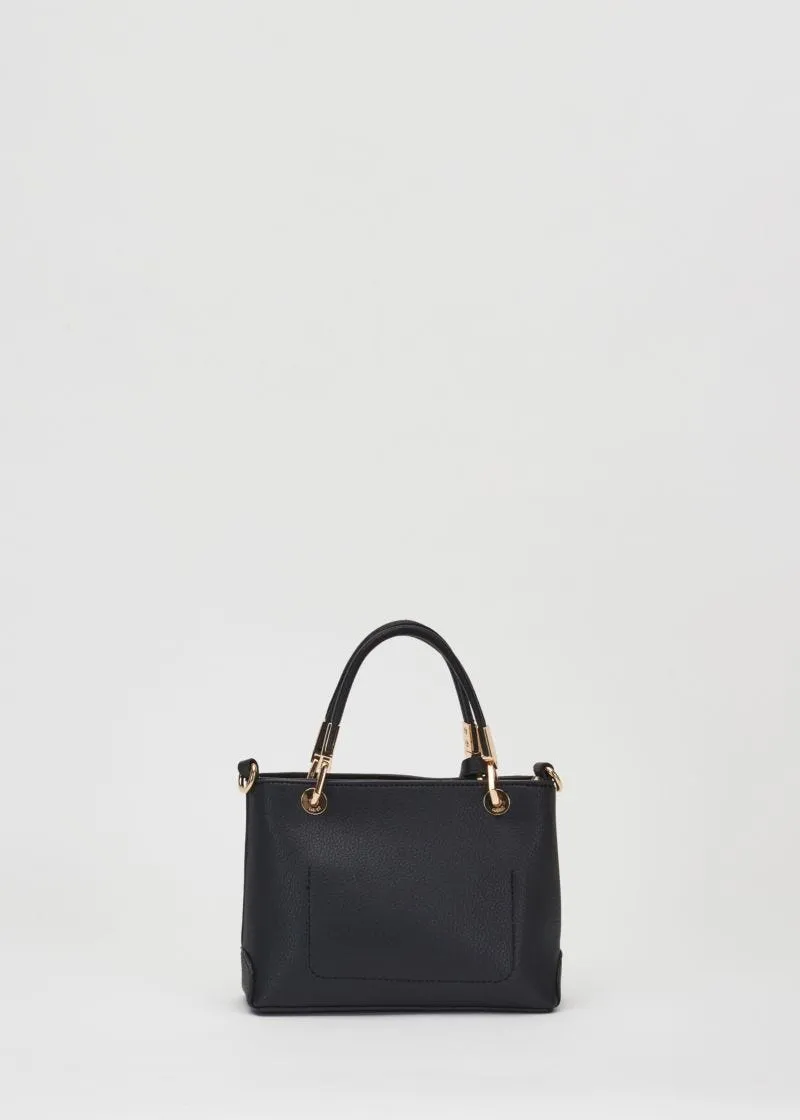 Mini bag con dettagli in metallo
