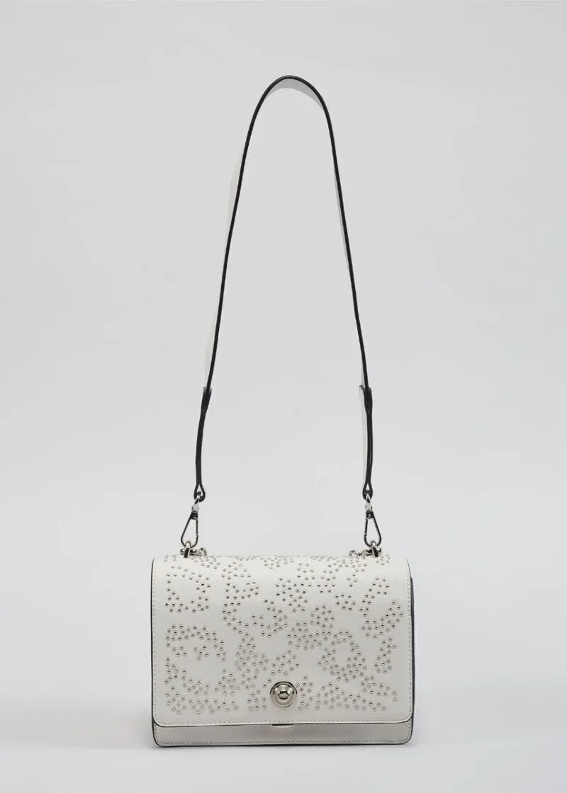 Mini bag con micro borchie