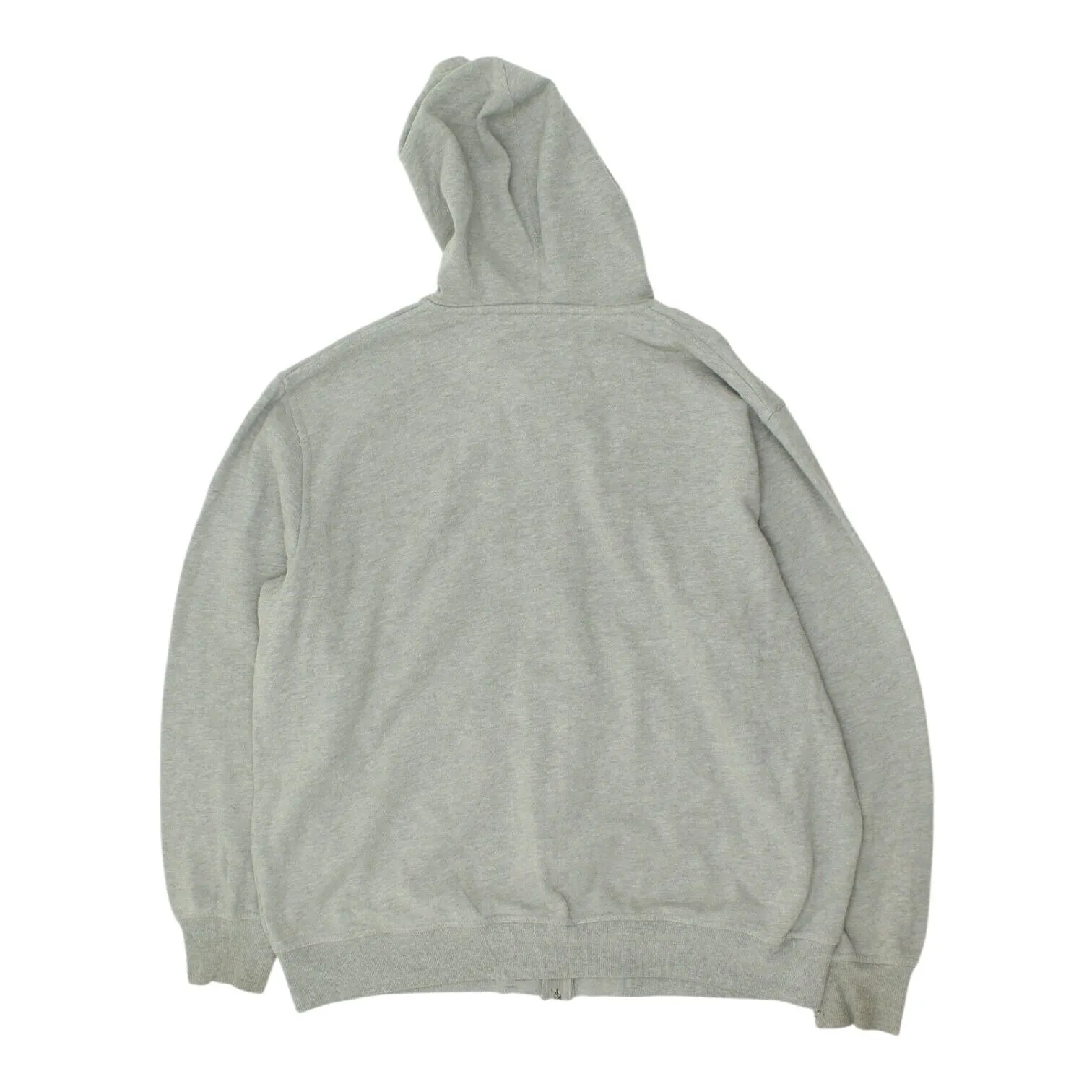 Minnesota Wild Mens Grey Full Zip Hoodie | Vintage NHL Ice Hockey Sportswear