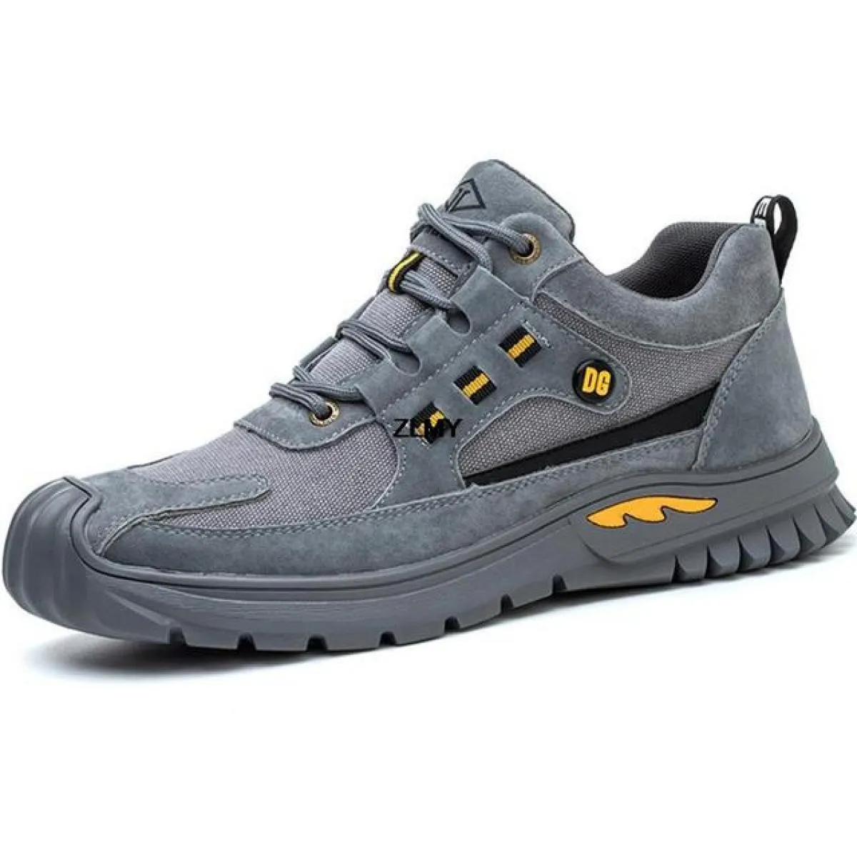 Nuovo design Anti Crash Scarpe antinfortunistiche da uomo Sneaker con punta in acciaio Uomo Stivali antinfortunistici in gomma a