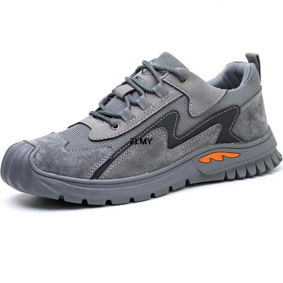 Nuovo design Anti Crash Scarpe antinfortunistiche da uomo Sneaker con punta in acciaio Uomo Stivali antinfortunistici in gomma a