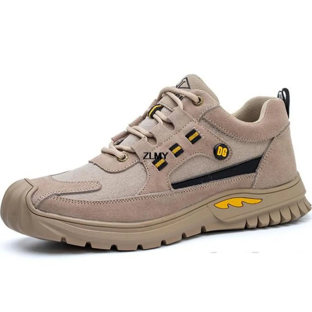 Nuovo design Anti Crash Scarpe antinfortunistiche da uomo Sneaker con punta in acciaio Uomo Stivali antinfortunistici in gomma a
