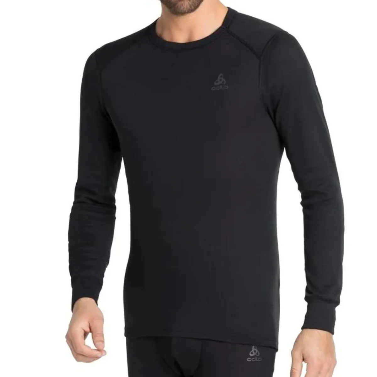 ODLO Maglia Termica Active Warm L/S Eco Uomo