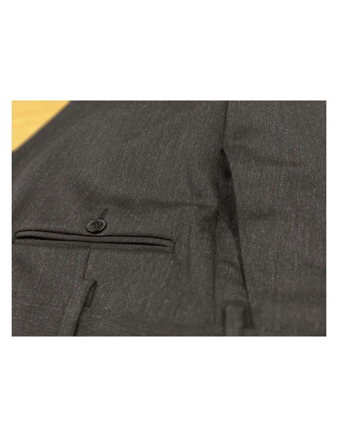 Pantalone in lana jaspe nero ( pesante invernale)