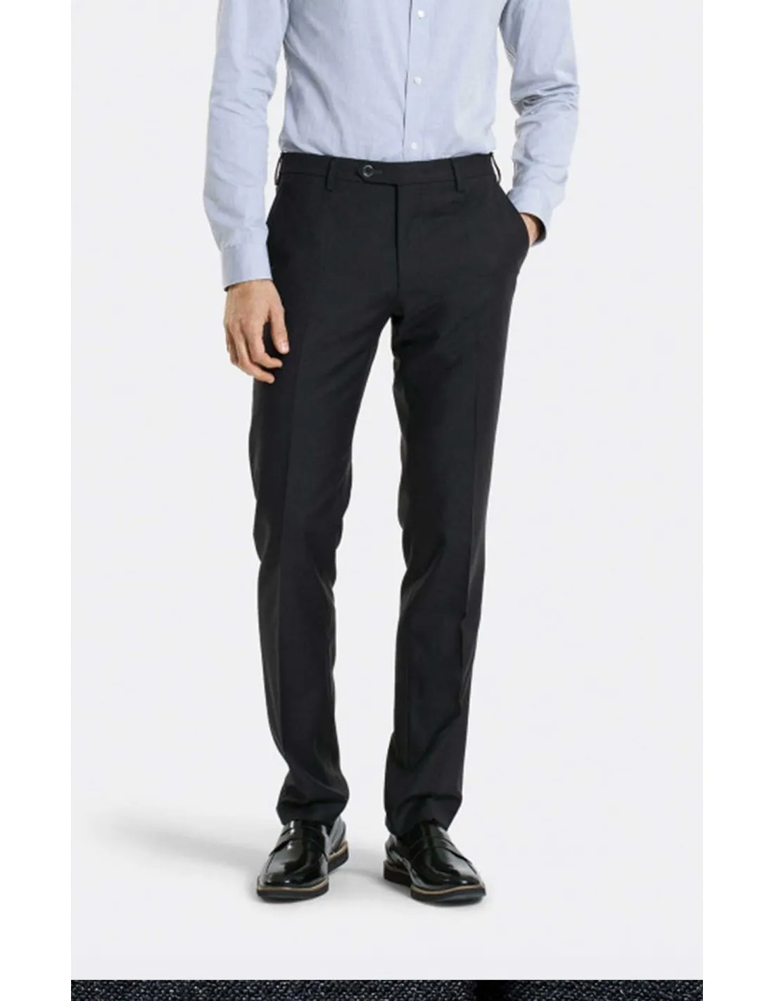 Pantalone in tessuto termico grigio pesante invernale