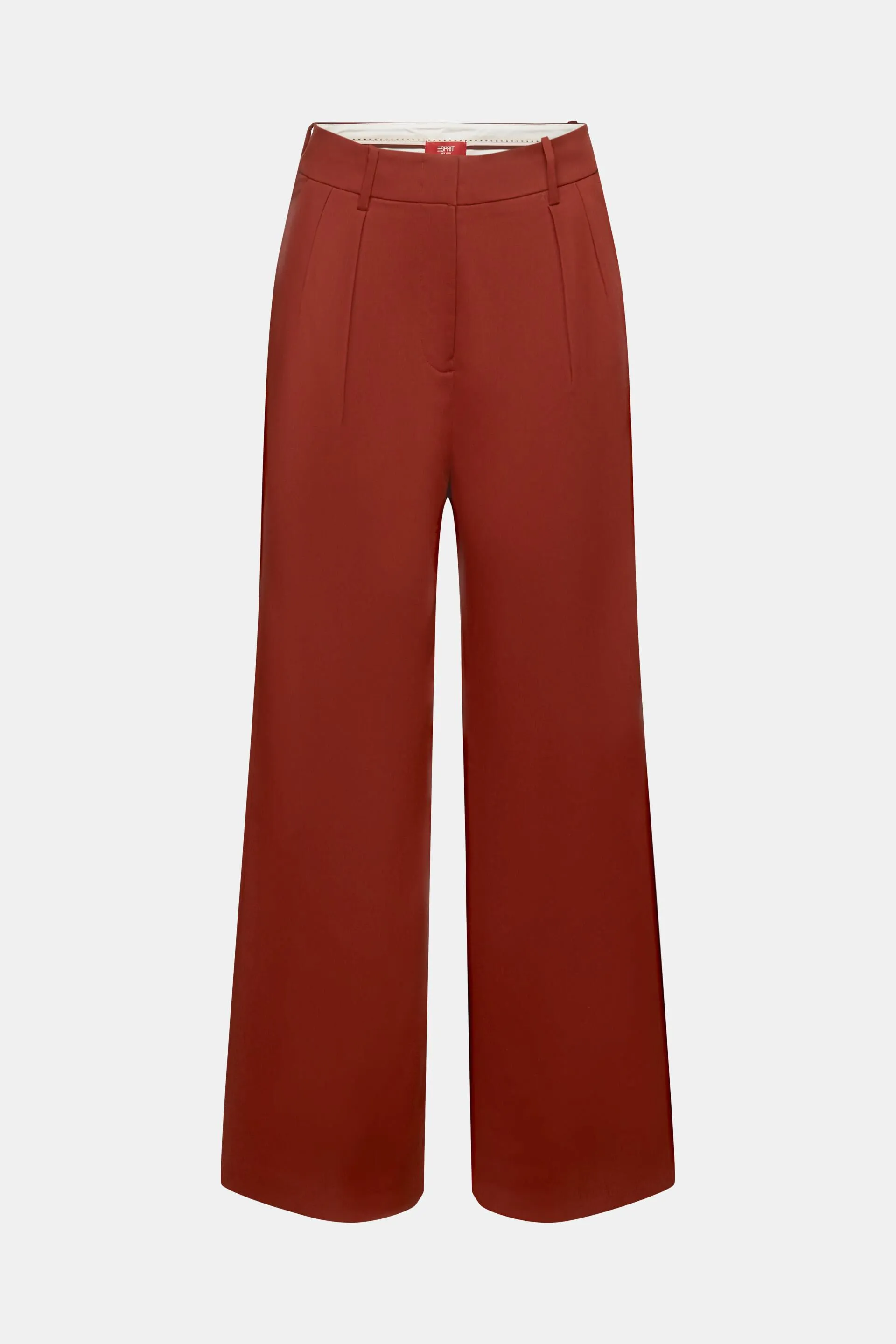 Pantaloni a gamba larga intessuti