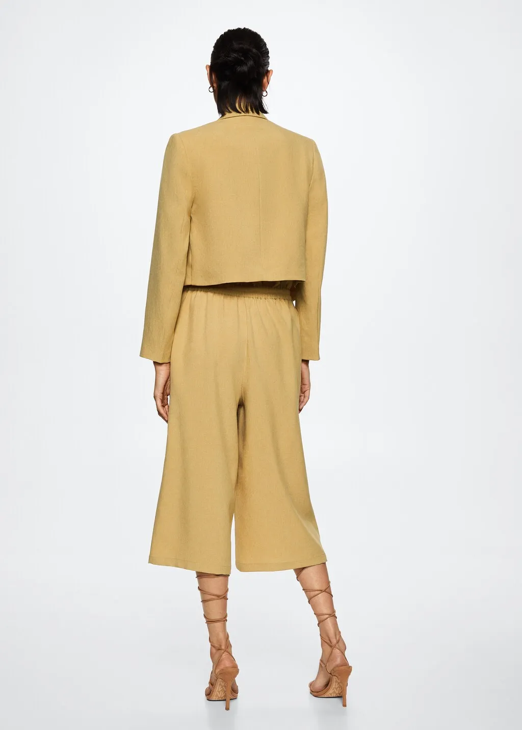 Pantaloni culotte fluidi