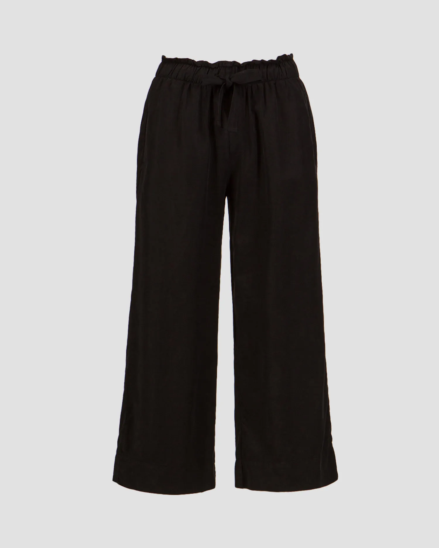 Pantaloni culotte neri da donna Deha A00666-10009