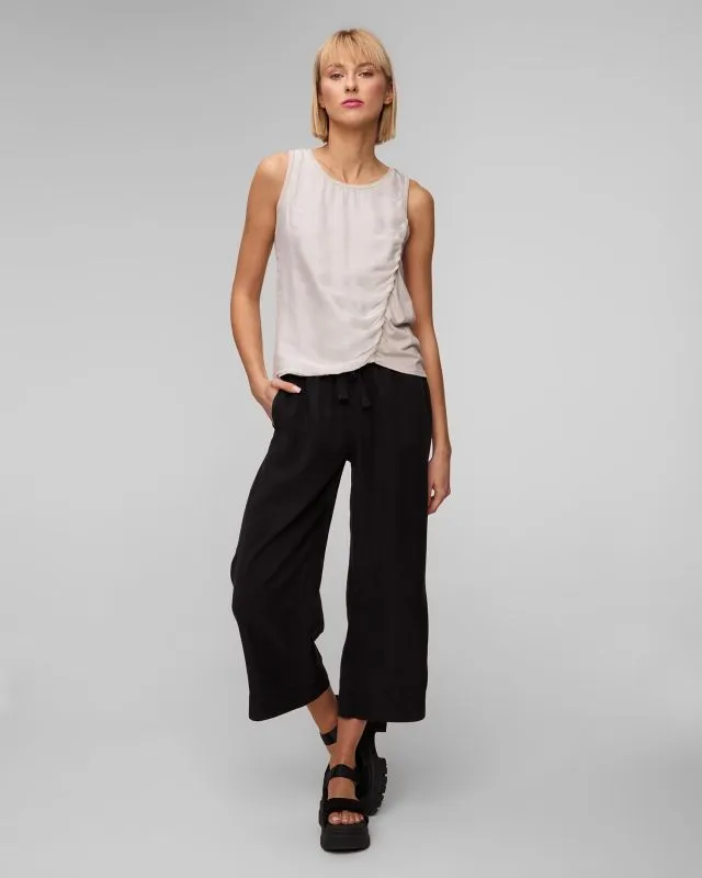 Pantaloni culotte neri da donna Deha
