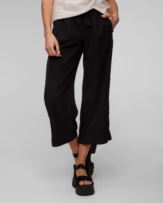 Pantaloni culotte neri da donna Deha