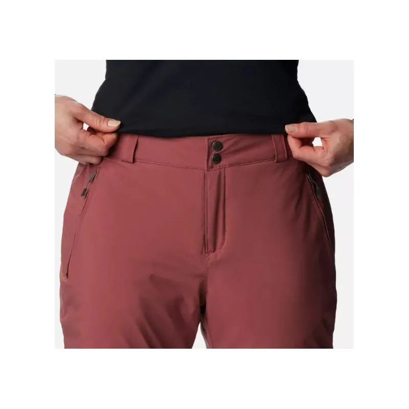 Pantaloni da sci impermeabili da donna Columbia Shafer Canyon (Beetroot)